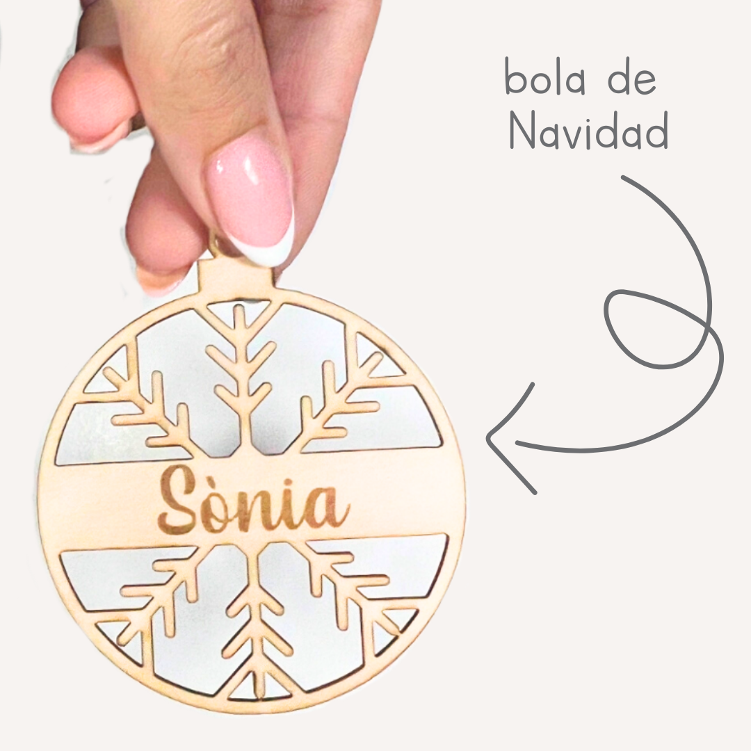 Bola de Navidad Personalizable