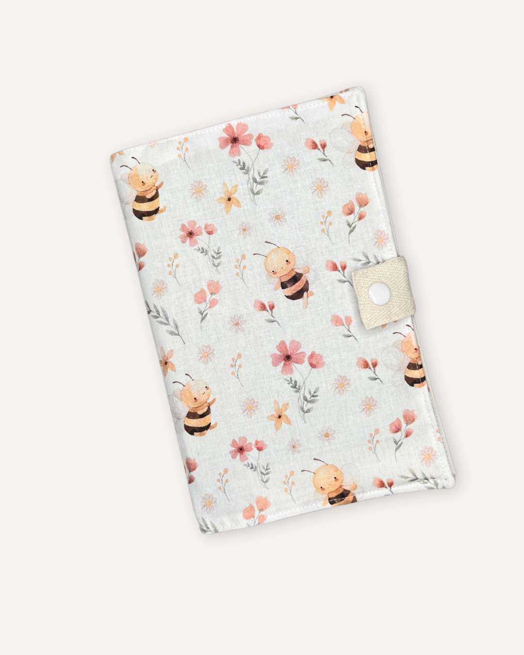 Portadocumentos bebé · Estampado abejitas