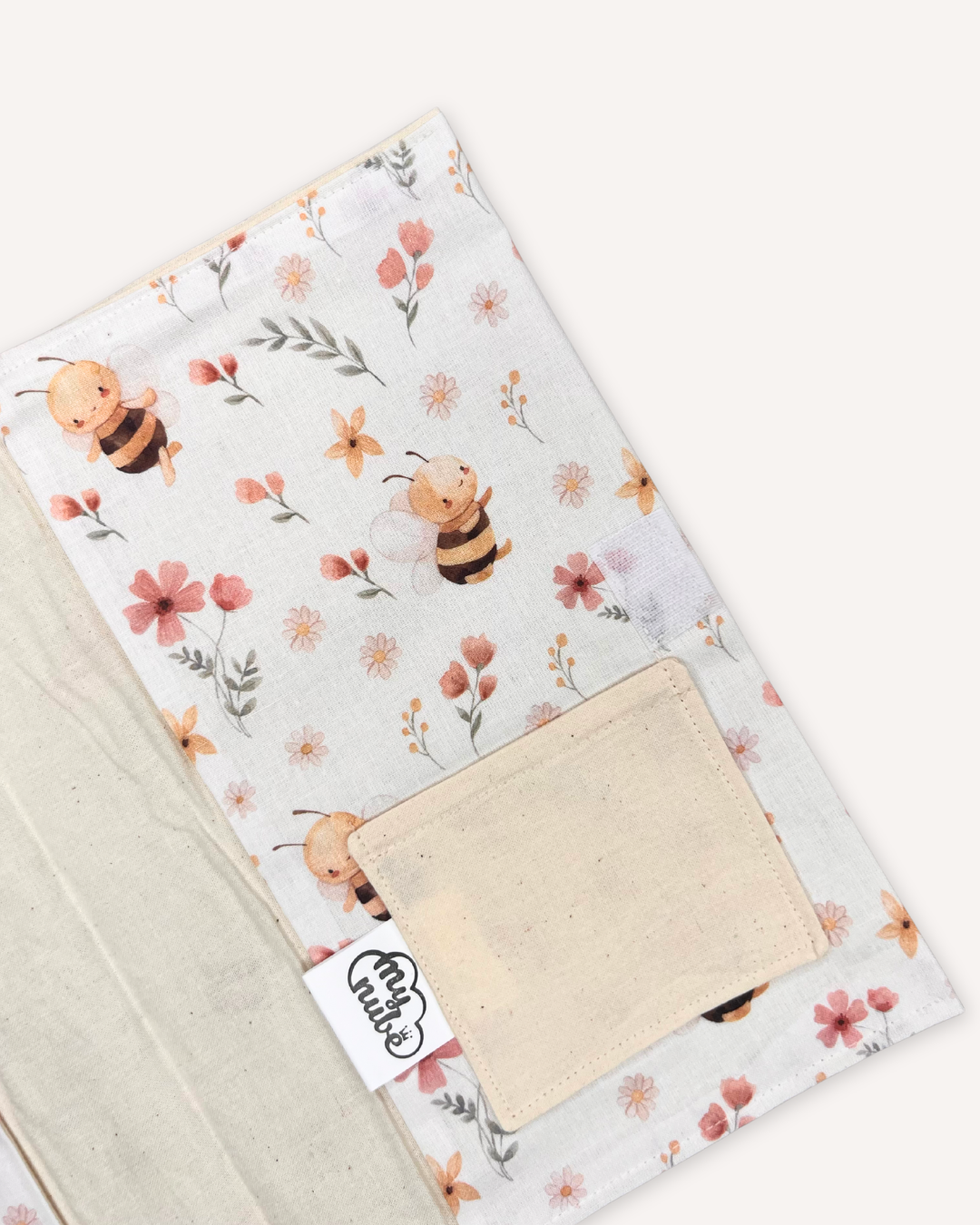 Portapañales bebé · Estampado Abejitas