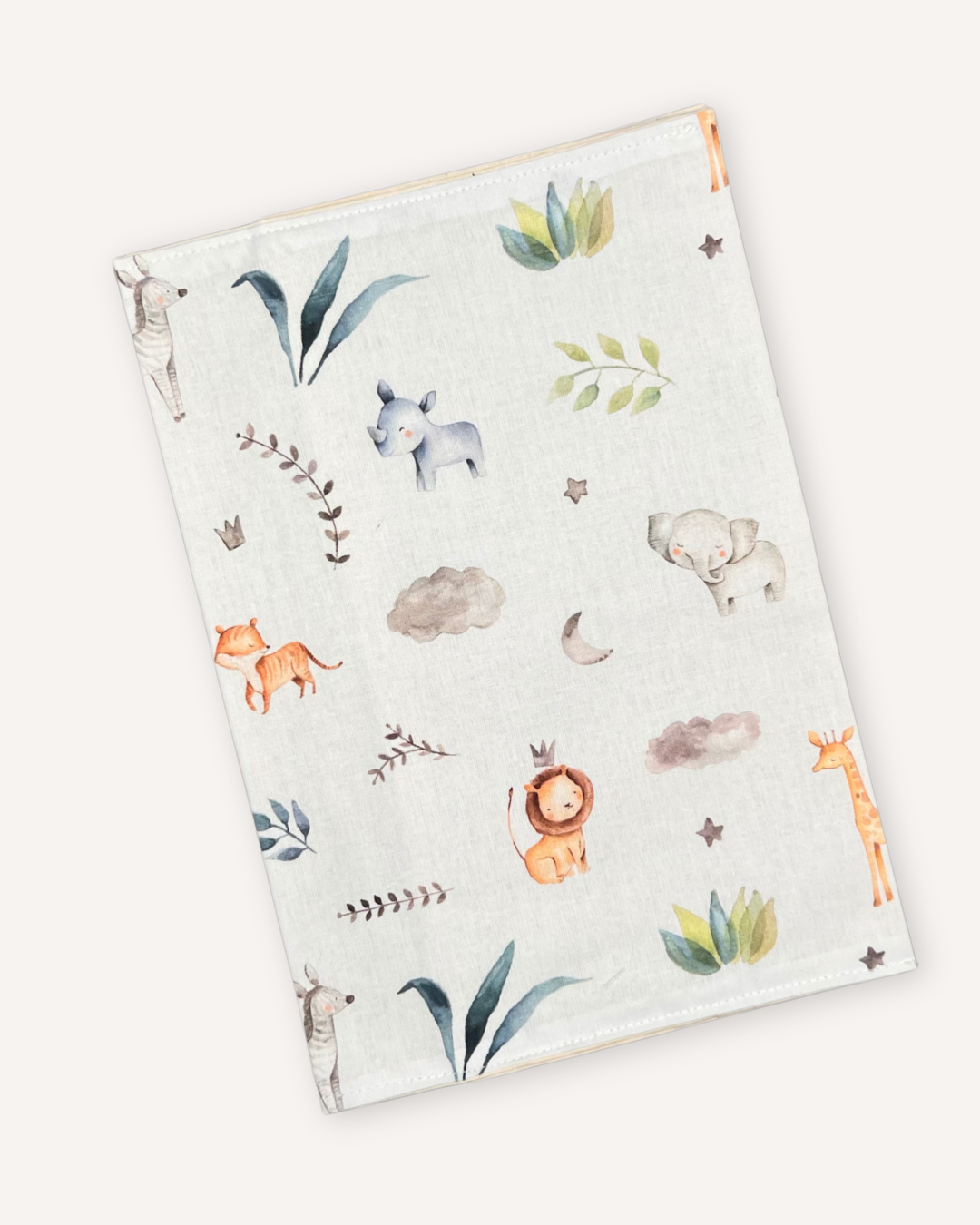 Portapañales bebé · Estampado animales selva