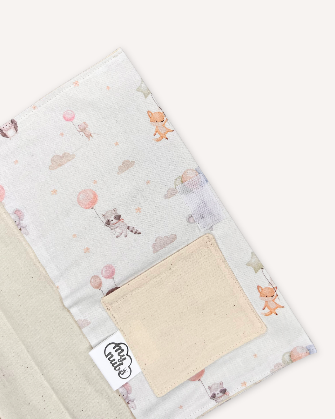 Portapañales bebé · Estampado Animales globos