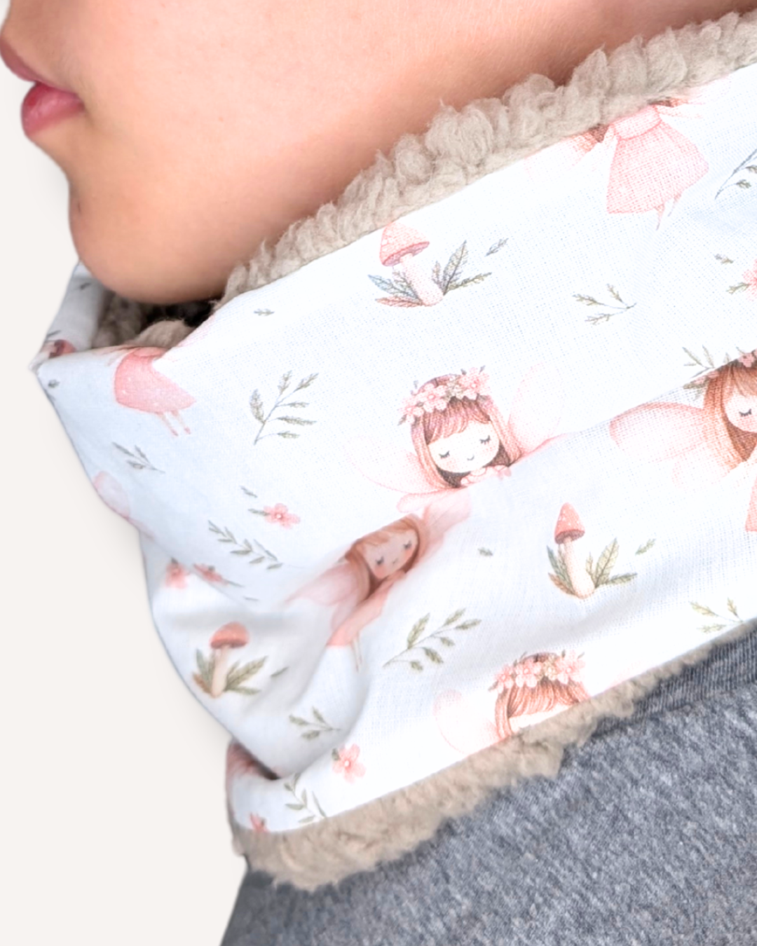 Cuello de invierno hadas