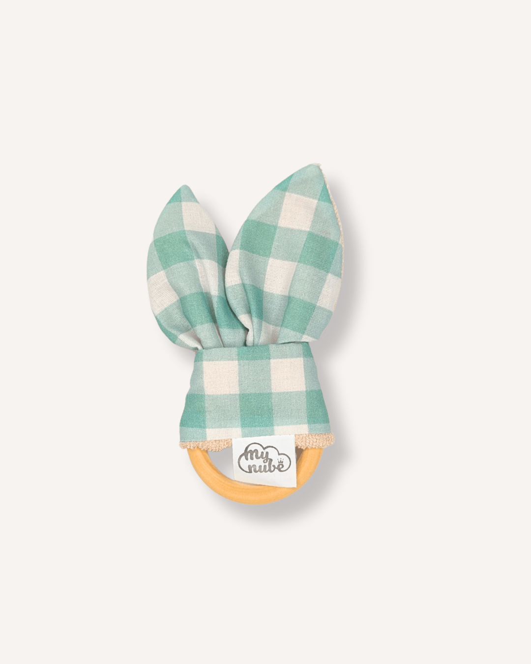 Canastilla de Vichy mint para Bebés
