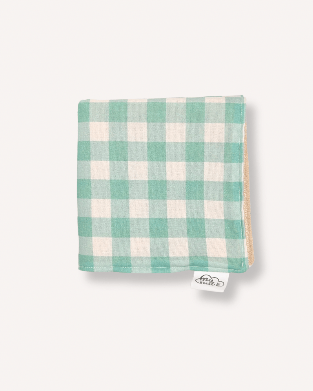 Canastilla de Vichy mint para Bebés